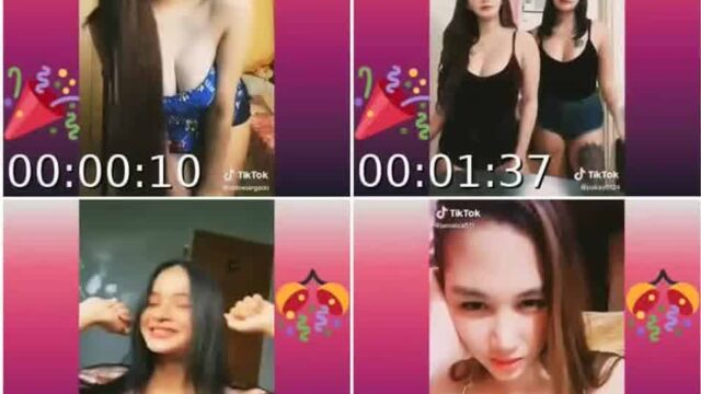 Mga Pinay Na Palong Palo Sa Pag Titiktok Kahit Kita Ang Suso