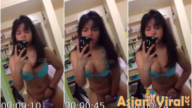 Nag Mirror Shot At Sinabayan Ng Finger At Masarap Na Ungol
