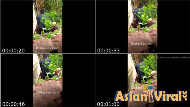 Sa garden nag iyotan walang pwesto sa bahay