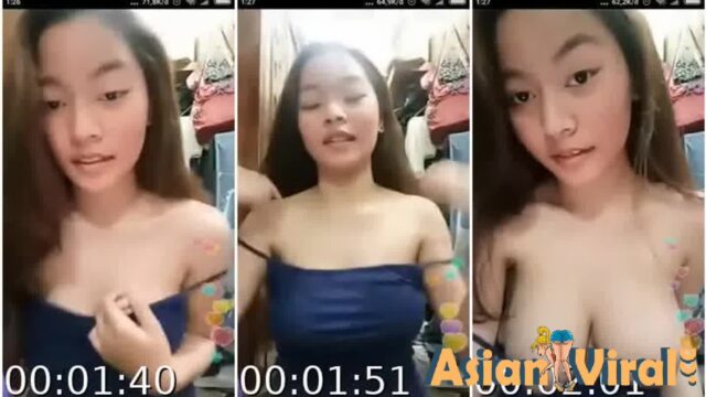 Pinay Teen Pinakita ang malaki nyang hinaharap nasarapan naman sila