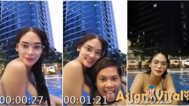 Pia Wurtzbach Swimming Moment